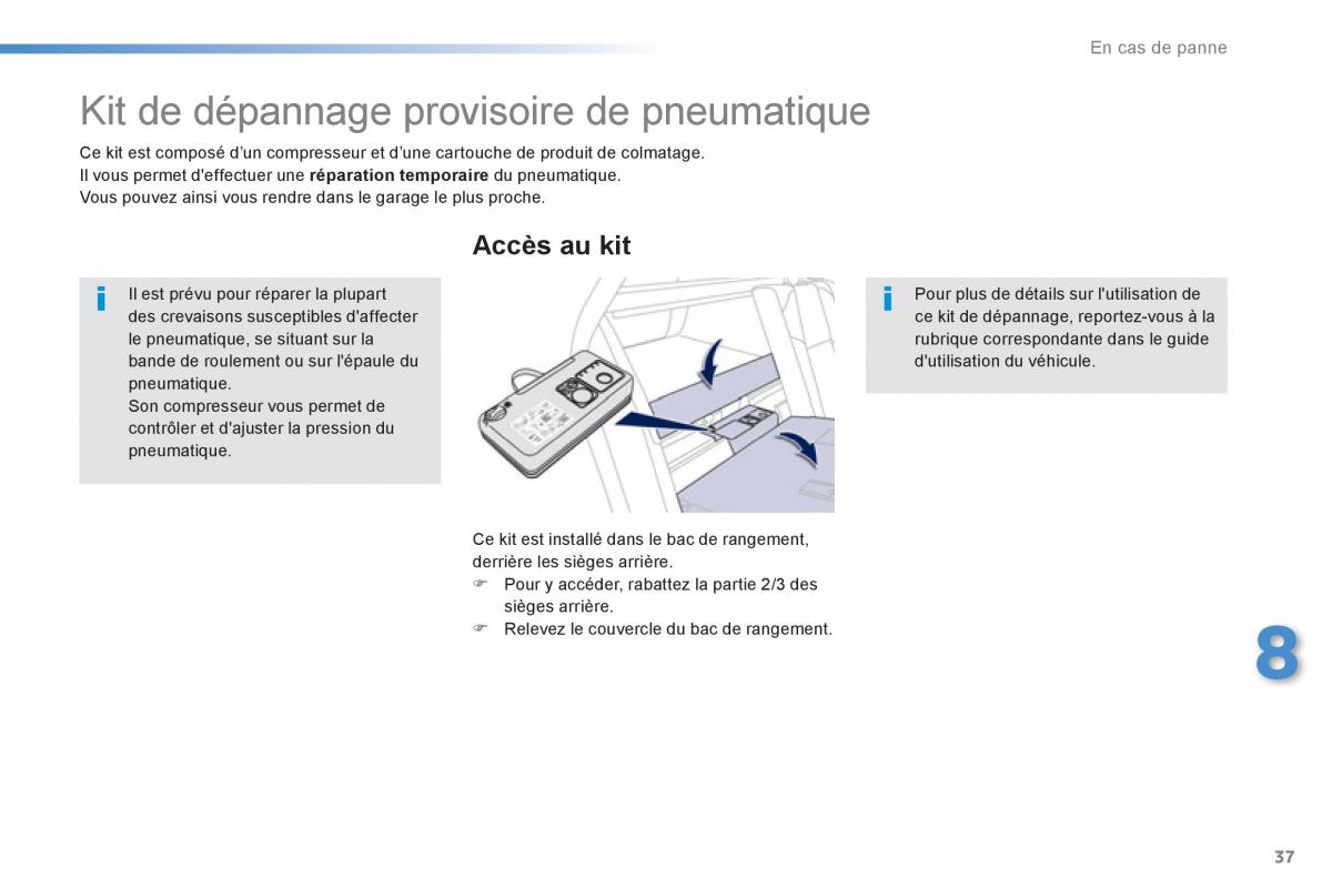 Peugeot 508 RXH Hybrid manuel du proprietaire / page 39