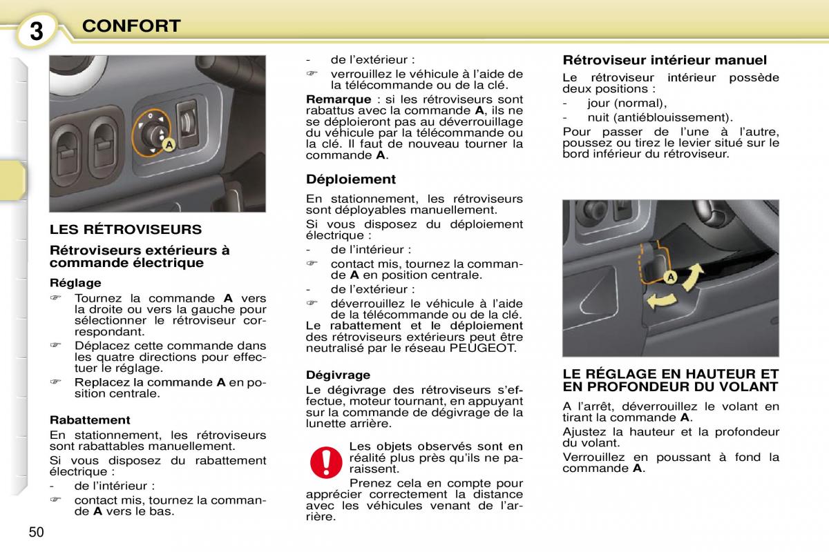 Peugeot 1007 manuel du proprietaire / page 56