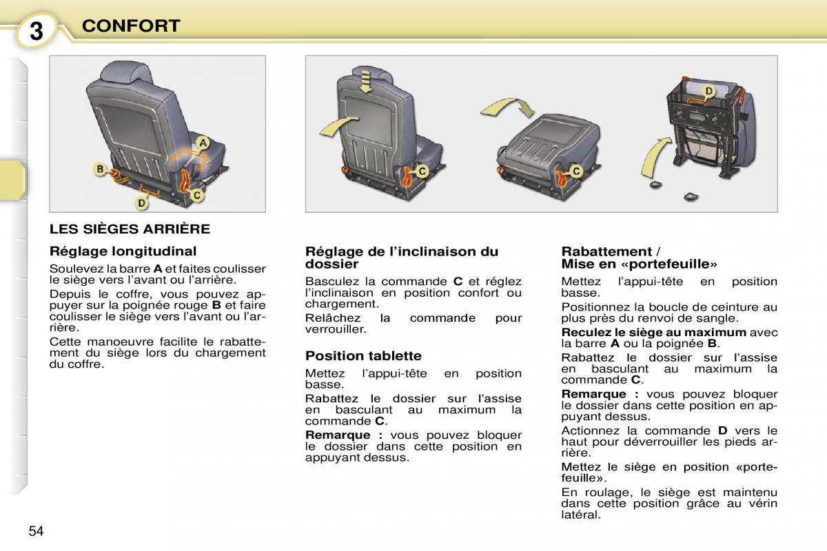 Peugeot 1007 manuel du proprietaire / page 60