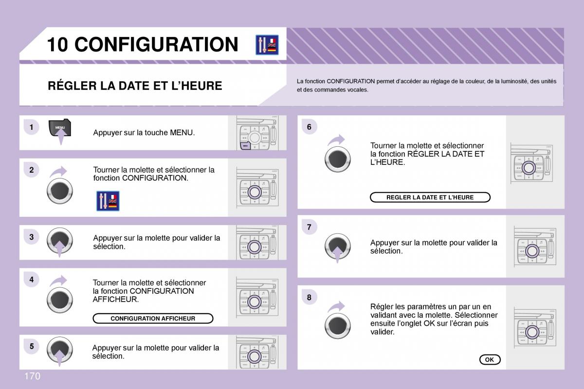 Peugeot 1007 manuel du proprietaire / page 176