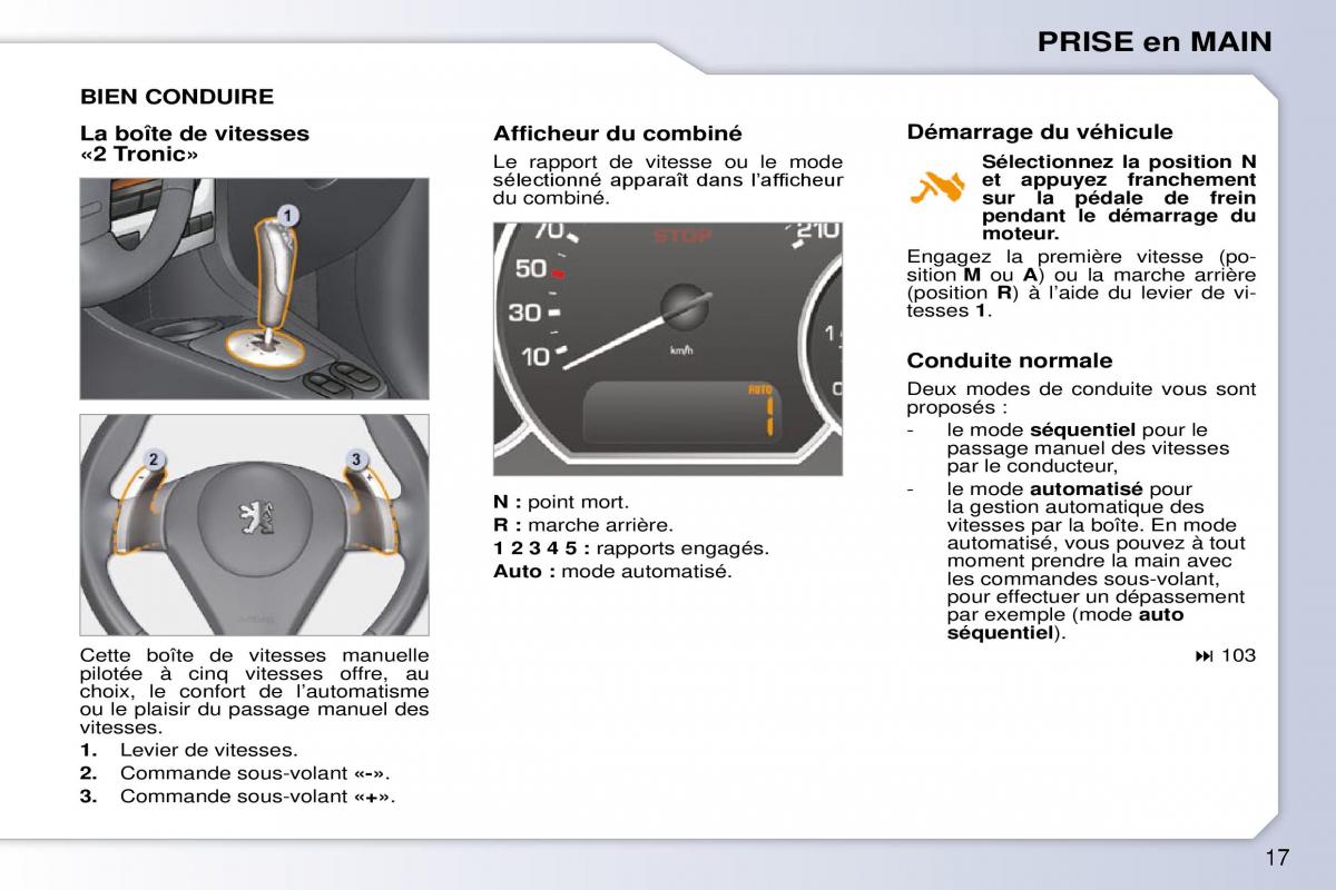 Peugeot 1007 manuel du proprietaire / page 23