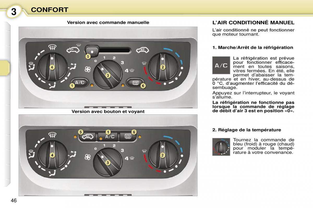 Peugeot 1007 manuel du proprietaire / page 52