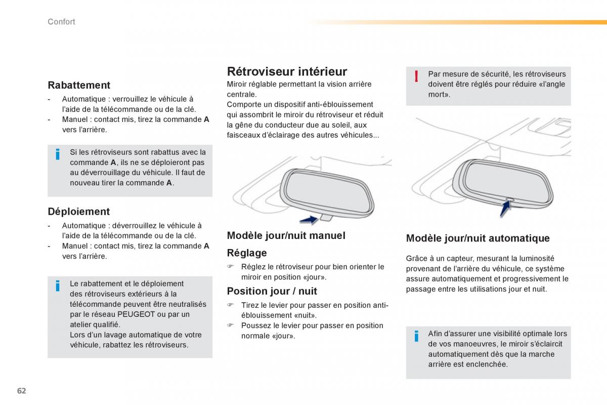 Peugeot 2008 manuel du proprietaire / page 64