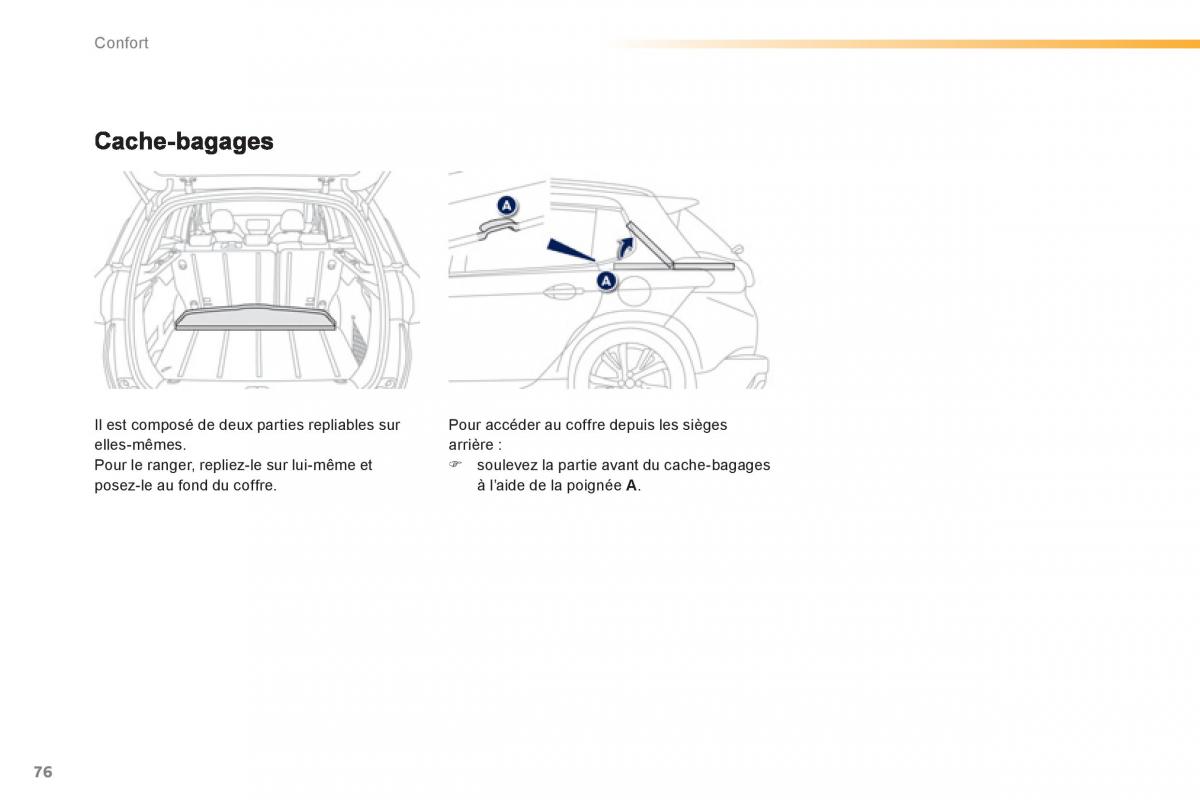 Peugeot 2008 manuel du proprietaire / page 78