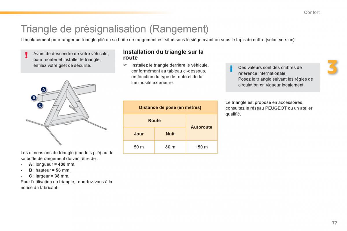 Peugeot 2008 manuel du proprietaire / page 79