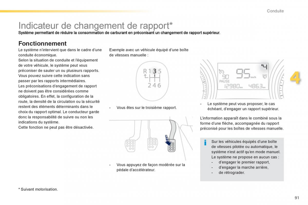 Peugeot 2008 manuel du proprietaire / page 93