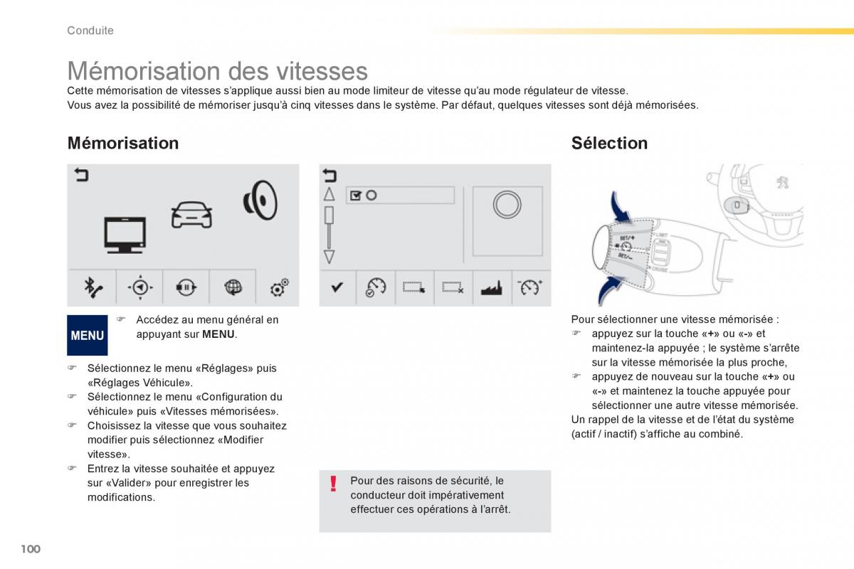 Peugeot 2008 manuel du proprietaire / page 102