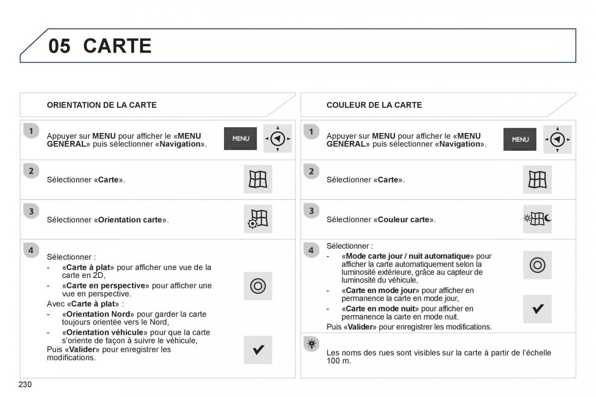 Peugeot 2008 manuel du proprietaire / page 232