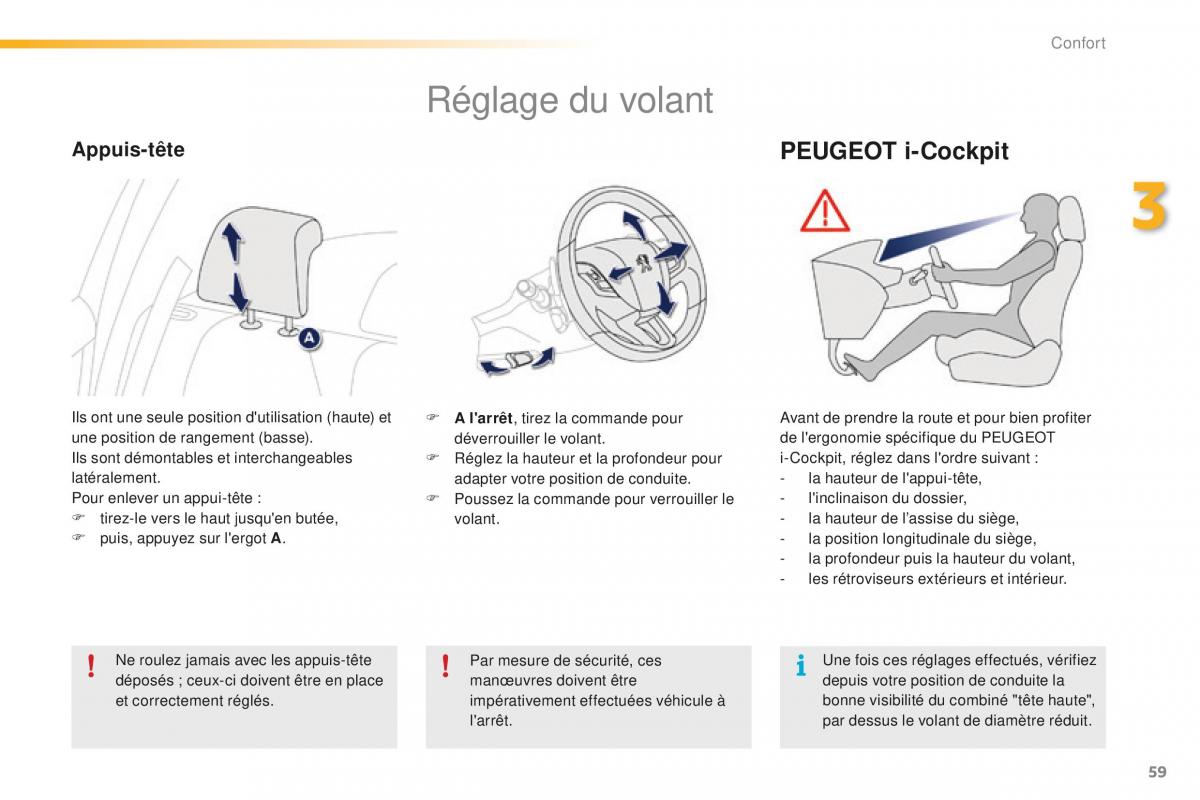 Peugeot 2008 FL manuel du proprietaire / page 61