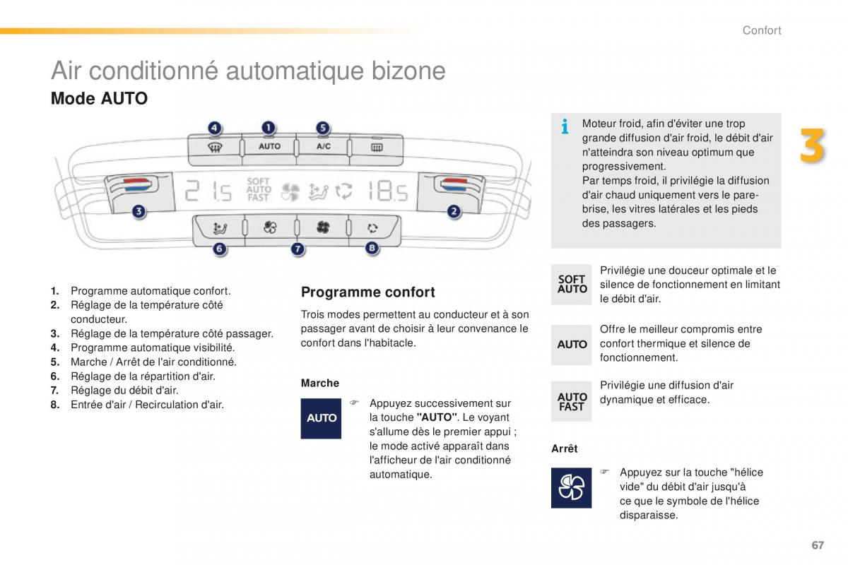 Peugeot 2008 FL manuel du proprietaire / page 69