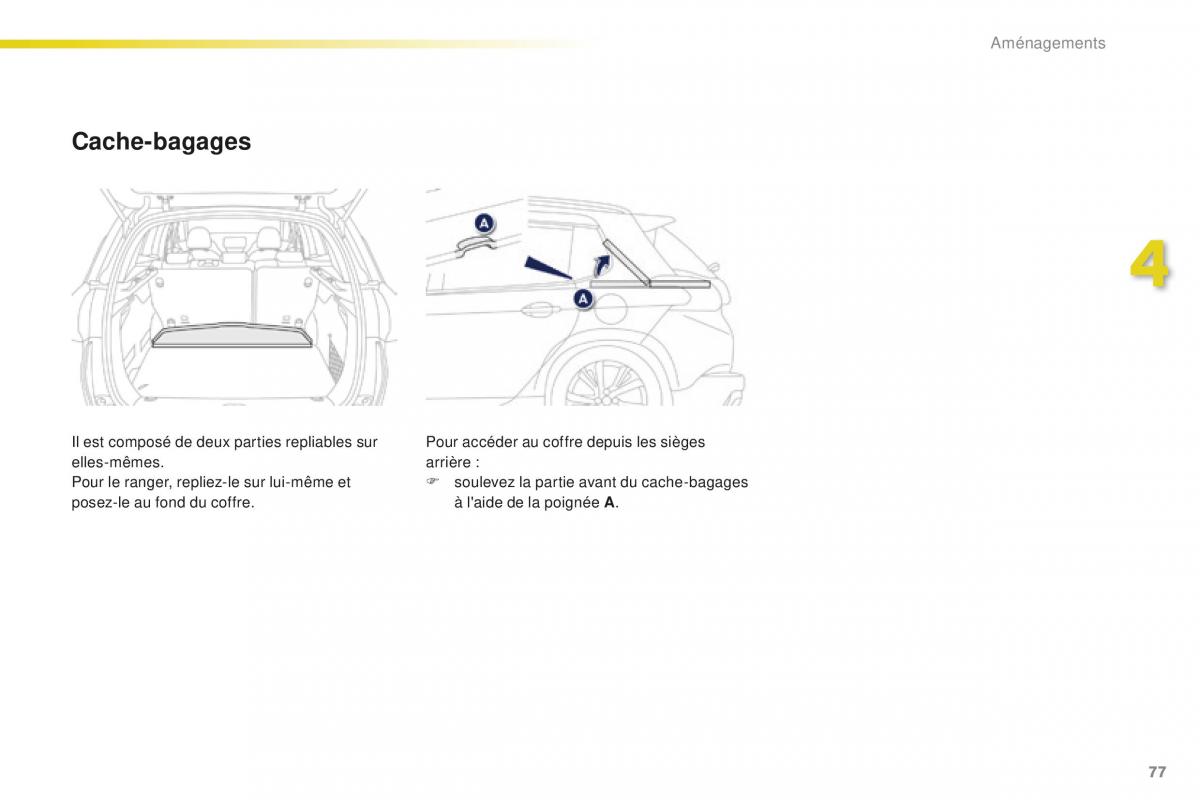 Peugeot 2008 FL manuel du proprietaire / page 79