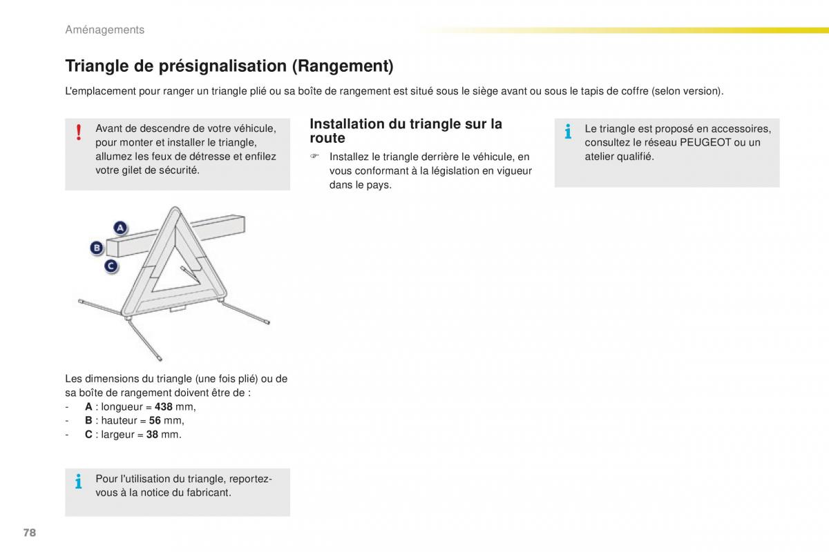 Peugeot 2008 FL manuel du proprietaire / page 80