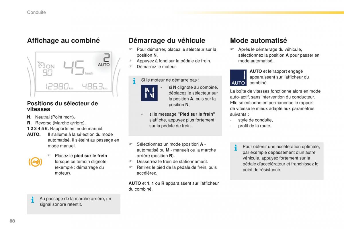 Peugeot 2008 FL manuel du proprietaire / page 90