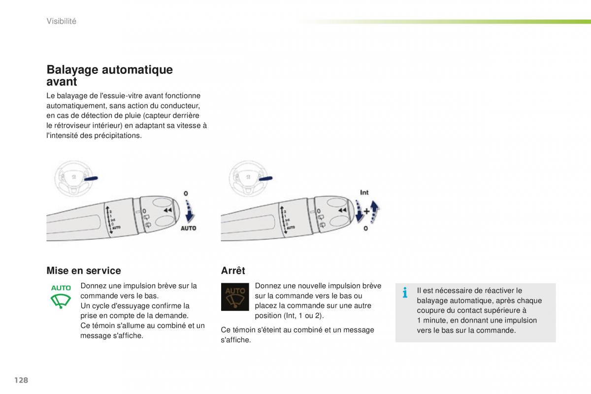 Peugeot 2008 FL manuel du proprietaire / page 130