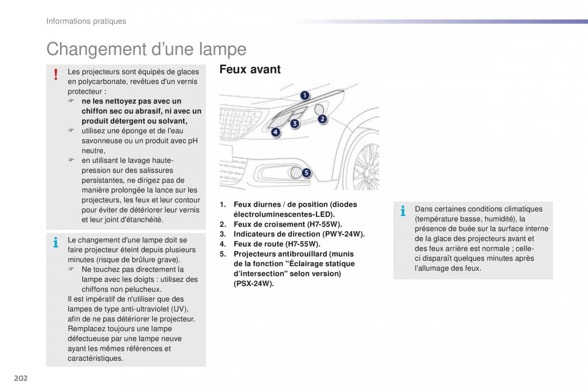 Peugeot 2008 FL manuel du proprietaire / page 204