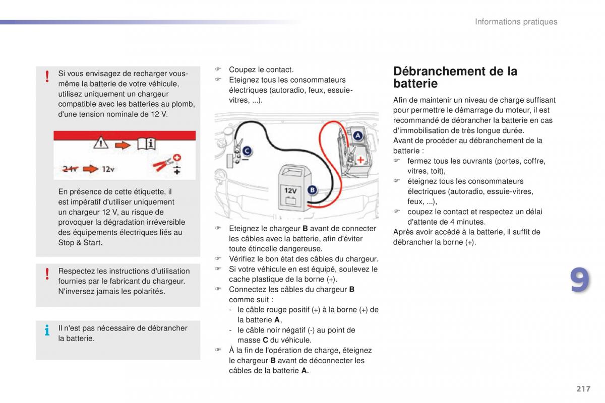 Peugeot 2008 FL manuel du proprietaire / page 219