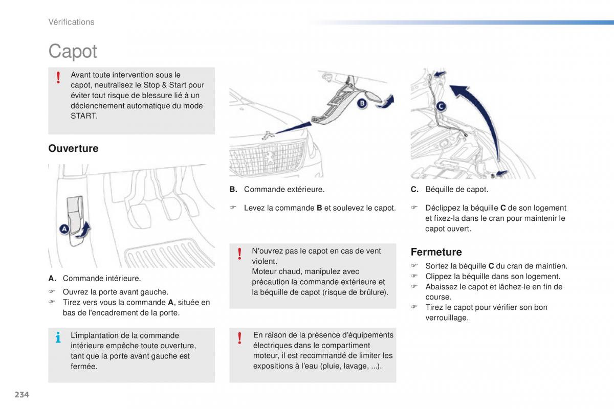 Peugeot 2008 FL manuel du proprietaire / page 236