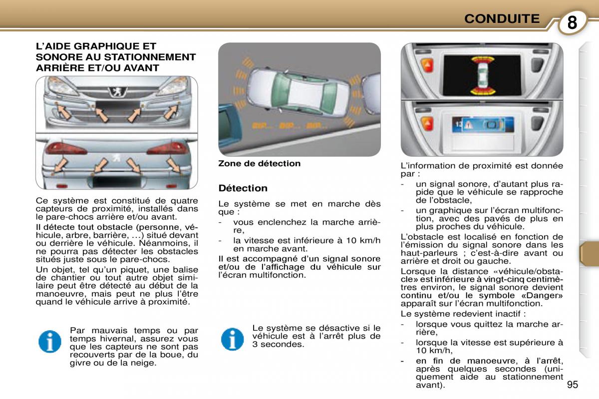 Peugeot 607 manuel du proprietaire / page 96