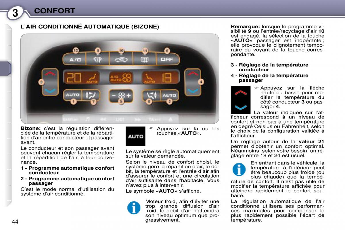 Peugeot 607 manuel du proprietaire / page 43