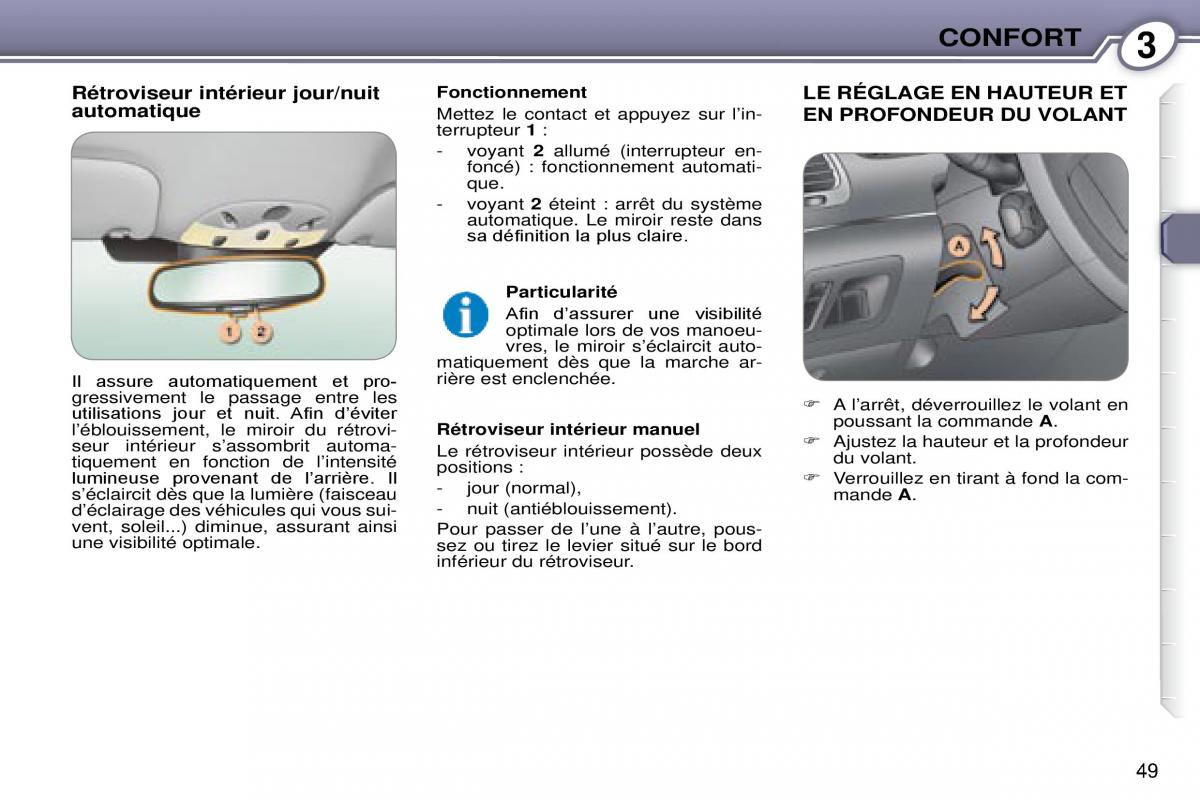 Peugeot 607 manuel du proprietaire / page 48