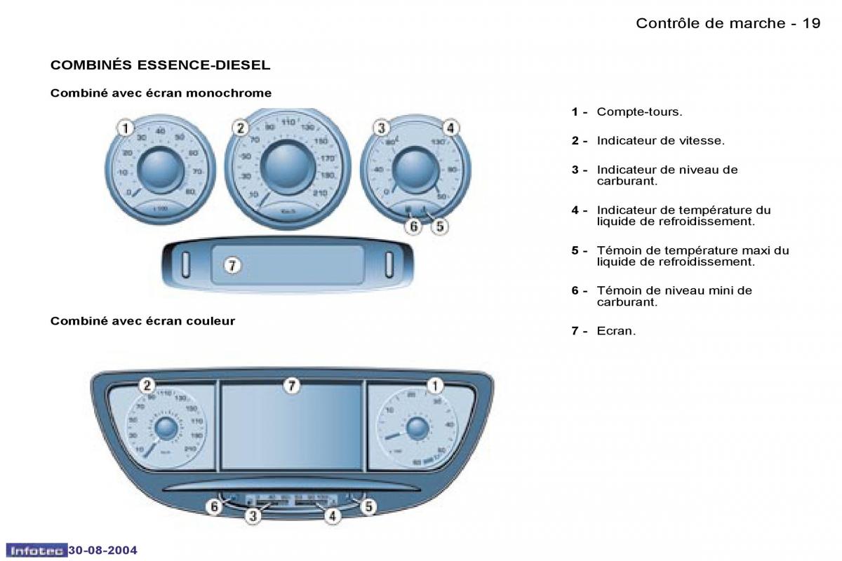 Peugeot 807 manuel du proprietaire / page 24