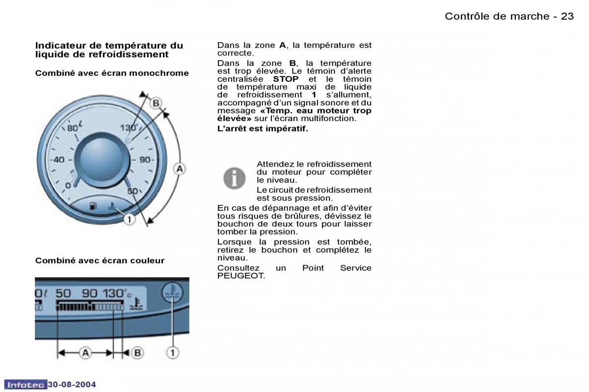 Peugeot 807 manuel du proprietaire / page 28