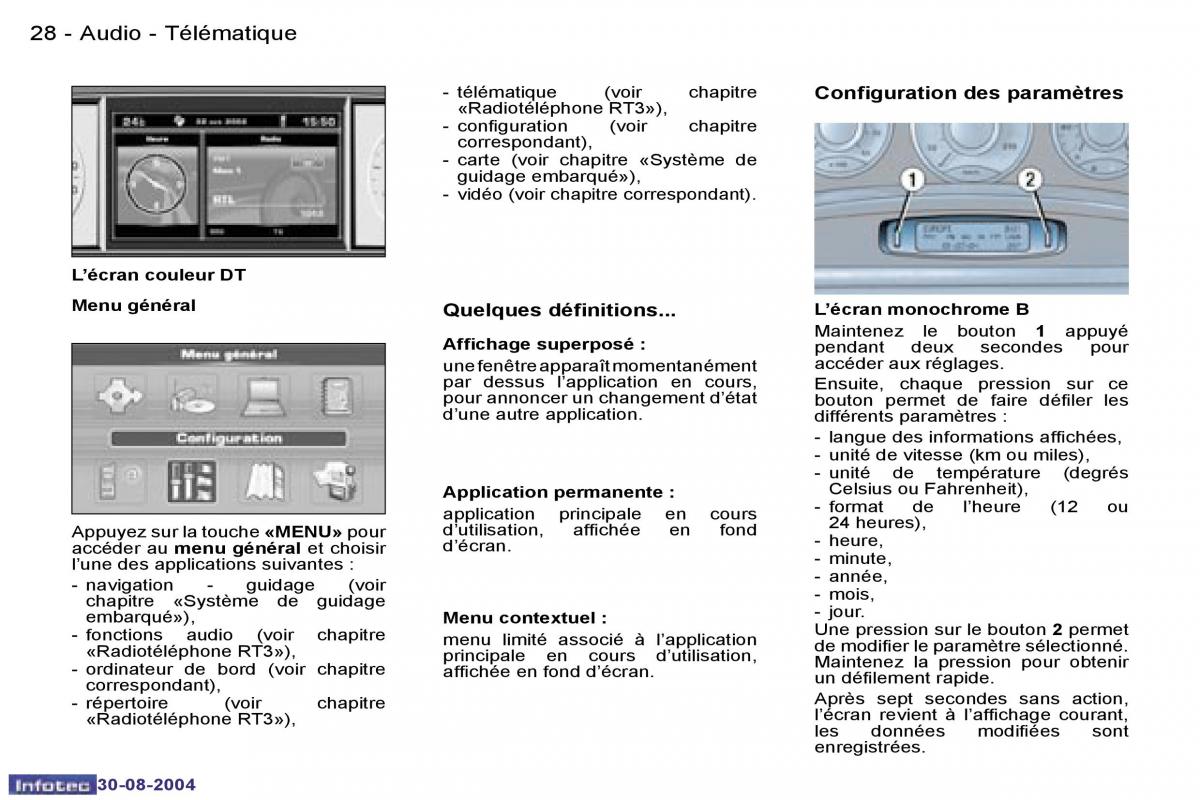 Peugeot 807 manuel du proprietaire / page 37