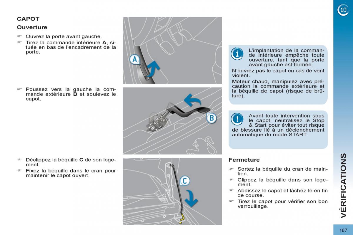 Peugeot 3008 manuel du proprietaire / page 169