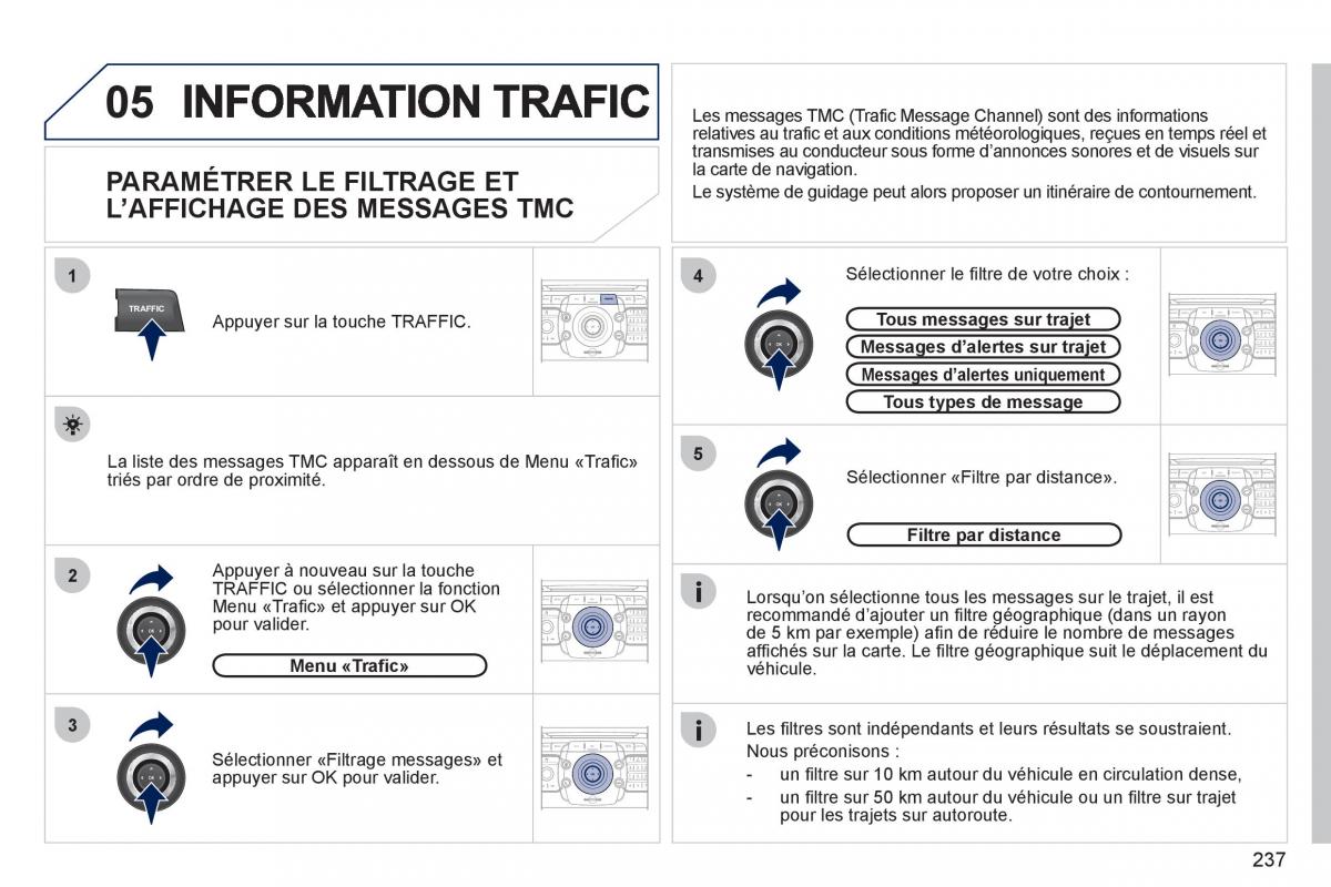 Peugeot 3008 manuel du proprietaire / page 239