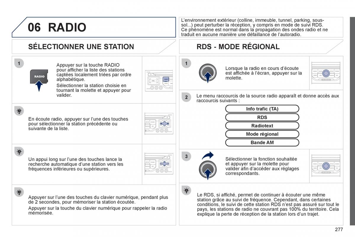 Peugeot 3008 manuel du proprietaire / page 279