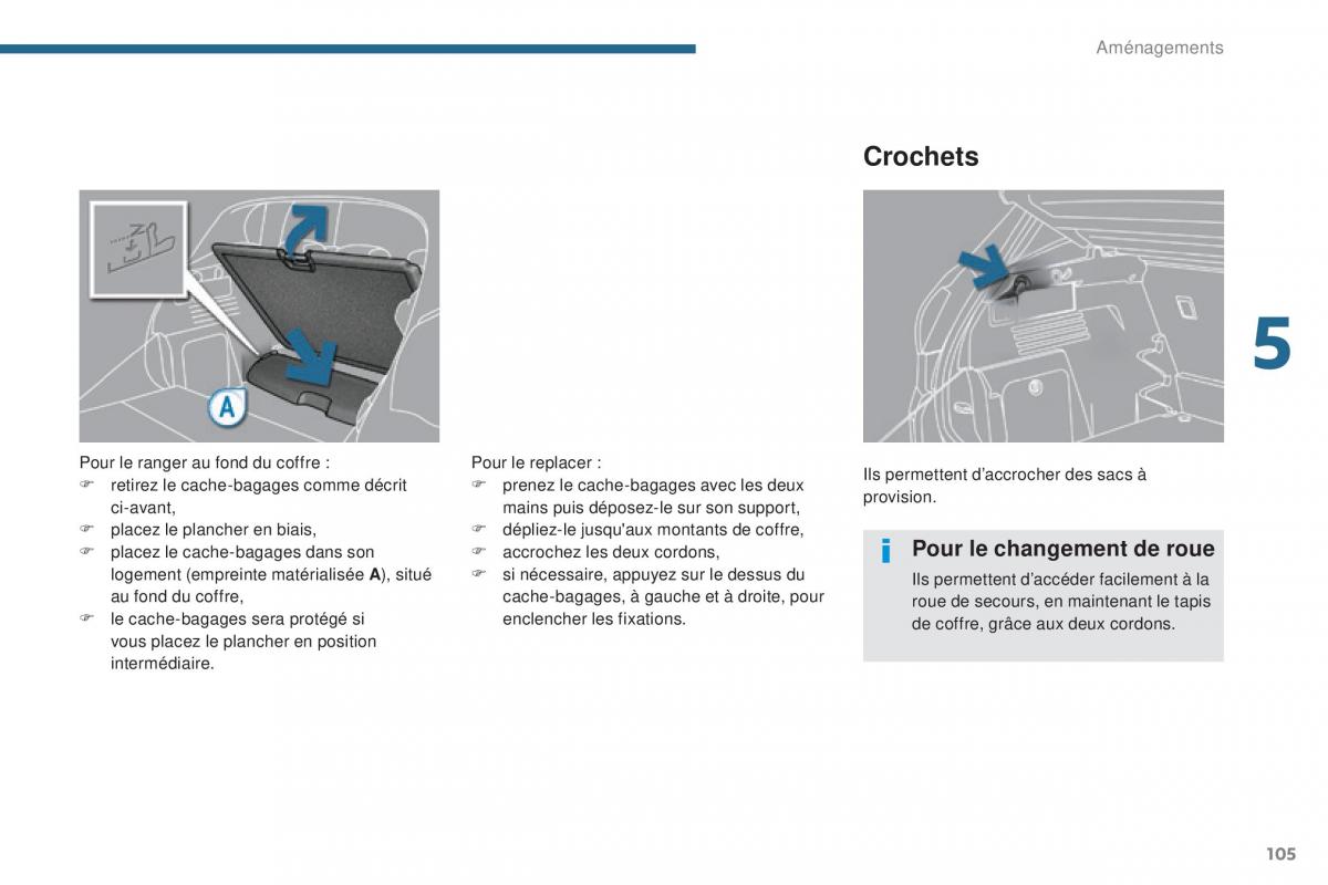 Peugeot 3008 FL manuel du proprietaire / page 107