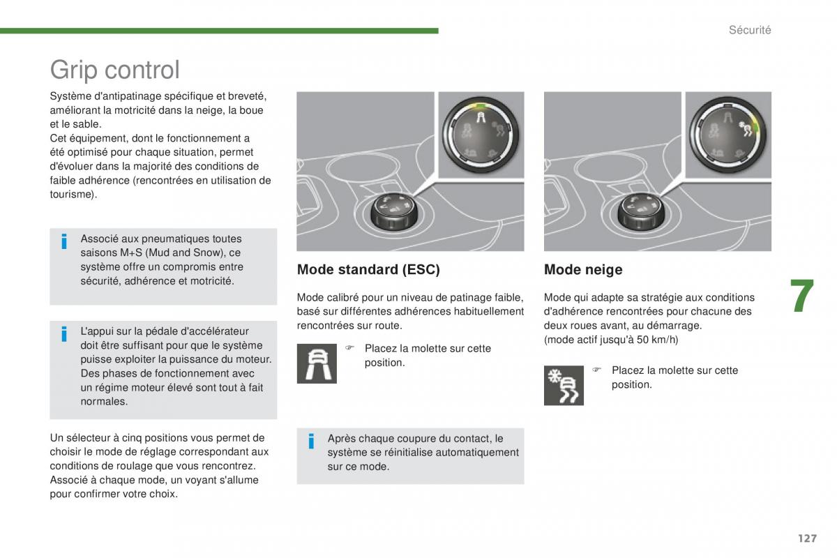 Peugeot 3008 FL manuel du proprietaire / page 129