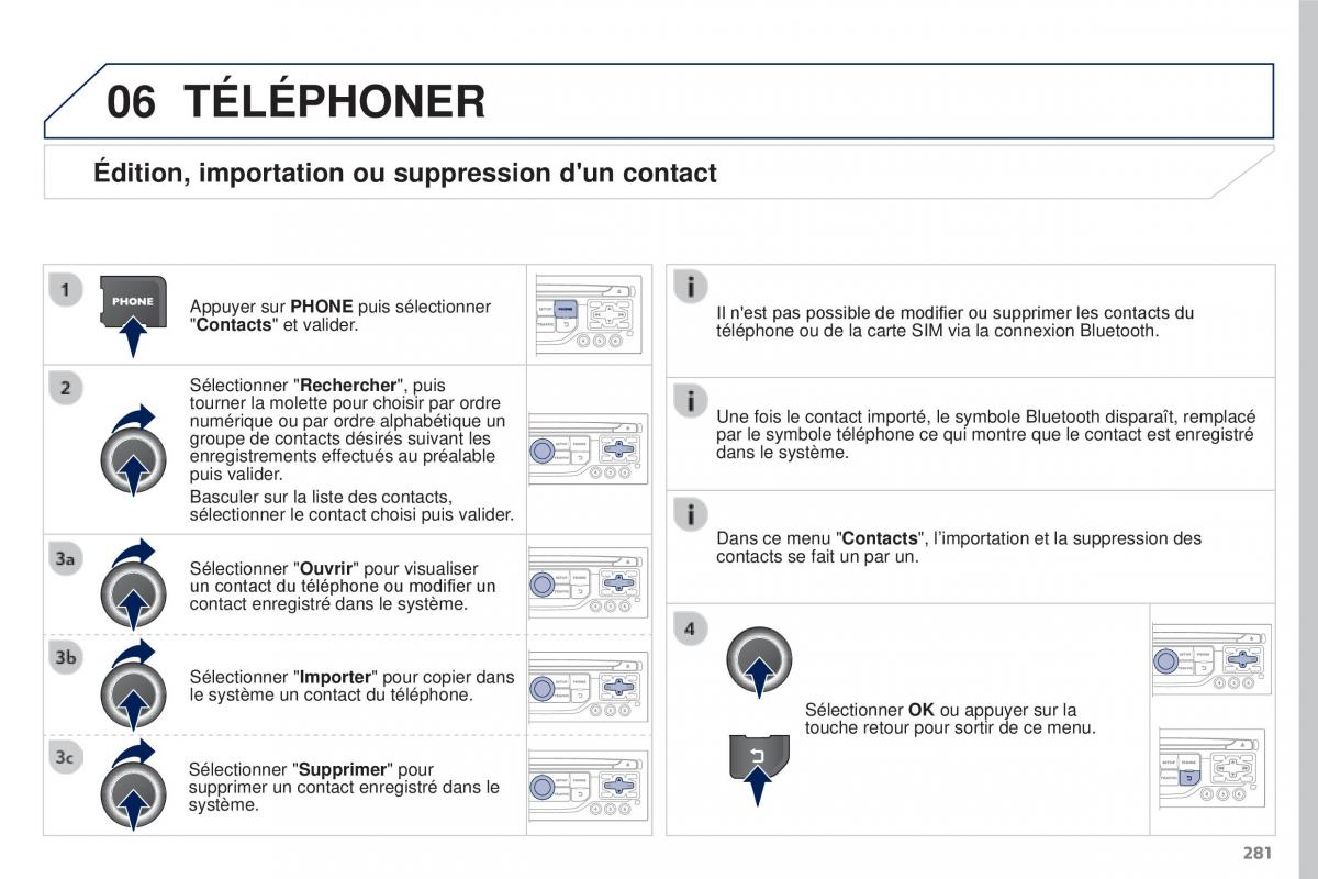 Peugeot 3008 FL manuel du proprietaire / page 283