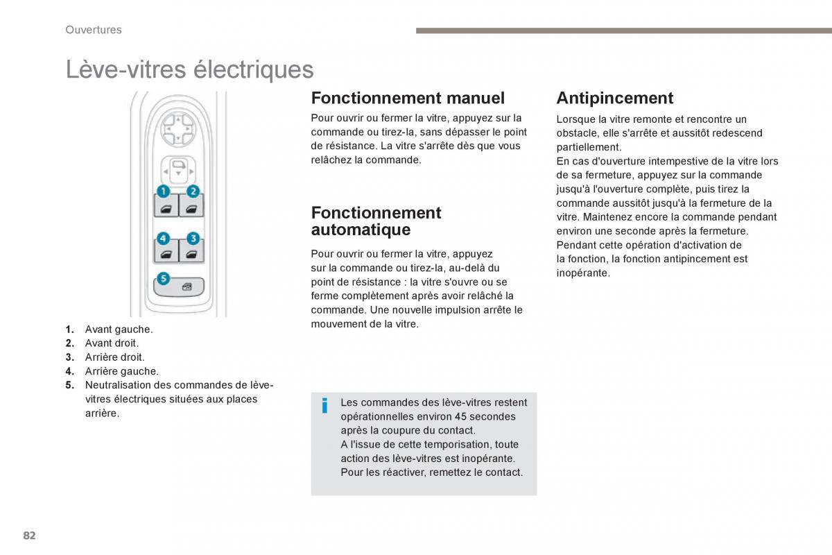 Peugeot 3008 FL2 manuel du proprietaire / page 84