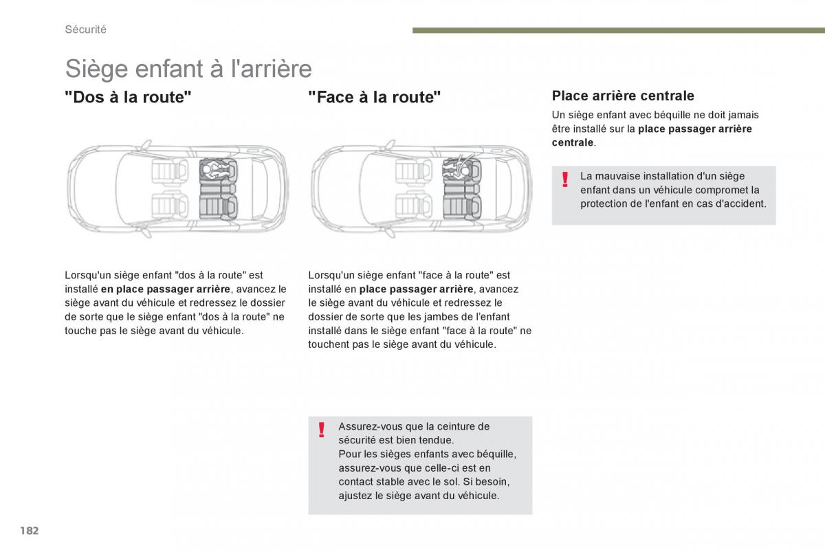 Peugeot 3008 FL2 manuel du proprietaire / page 184