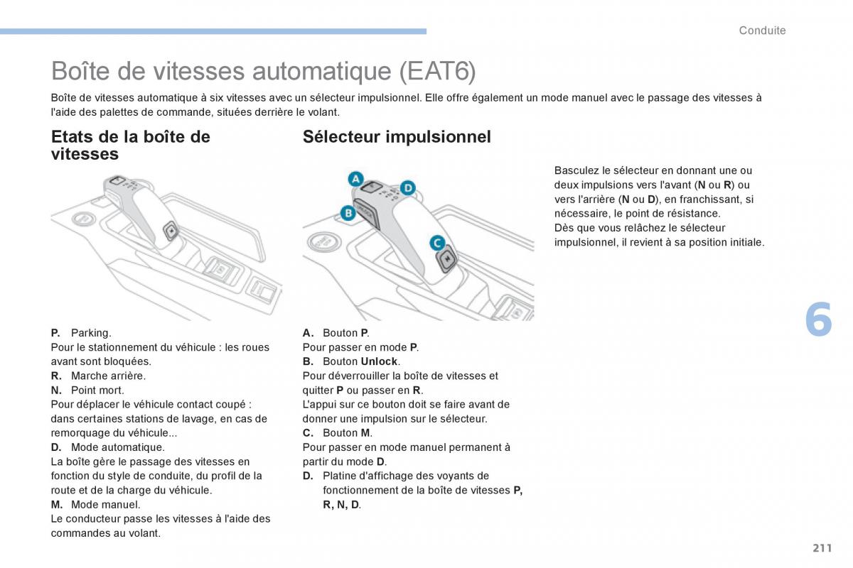 Peugeot 3008 FL2 manuel du proprietaire / page 213