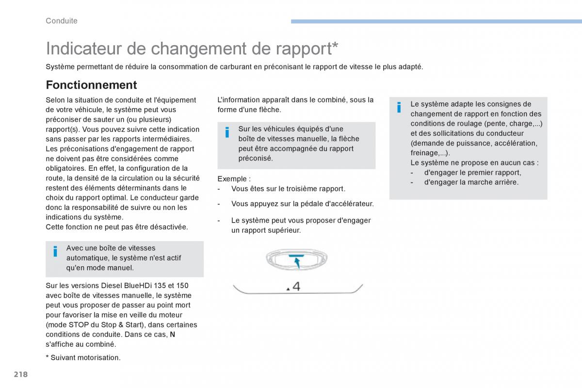 Peugeot 3008 FL2 manuel du proprietaire / page 220