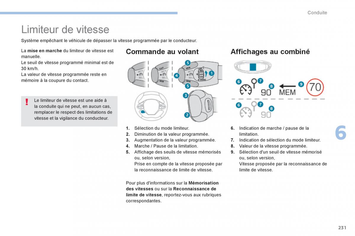 Peugeot 3008 FL2 manuel du proprietaire / page 233