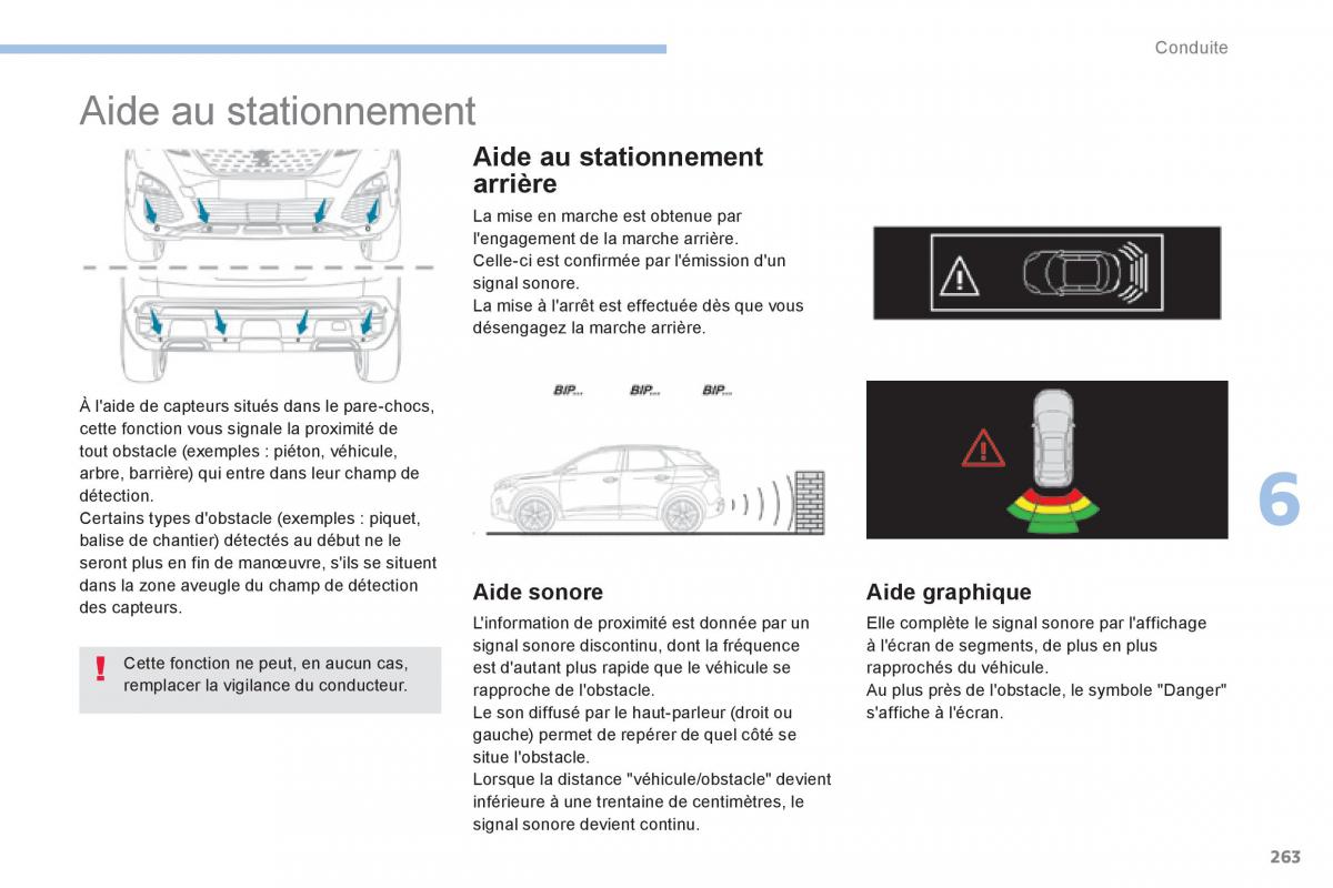 Peugeot 3008 FL2 manuel du proprietaire / page 265