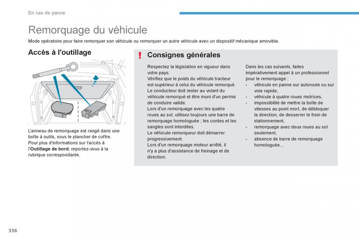 Peugeot 3008 FL2 manuel du proprietaire / page 338