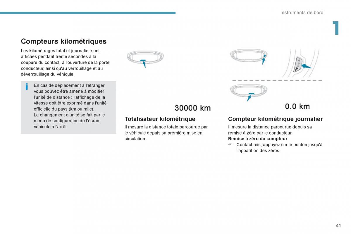 Peugeot 3008 FL2 manuel du proprietaire / page 43