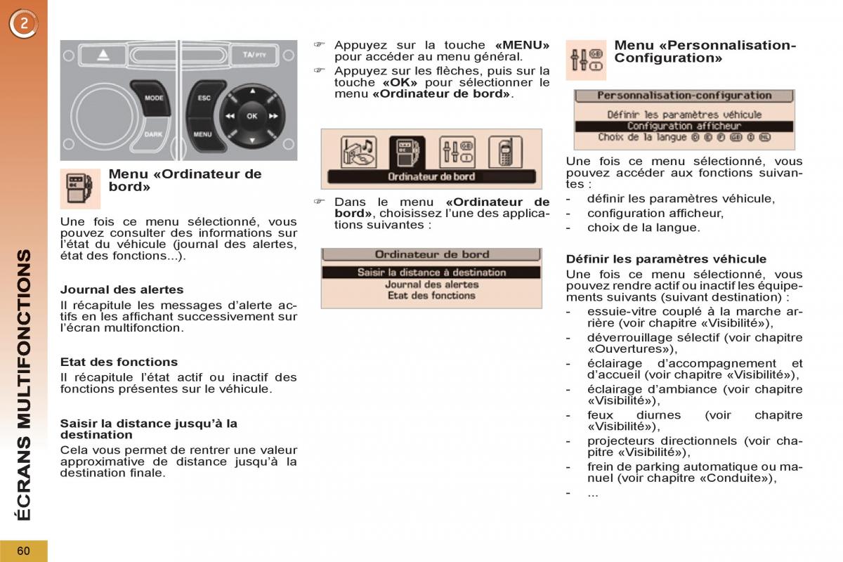 Peugeot 3008 Hybrid manuel du proprietaire / page 62