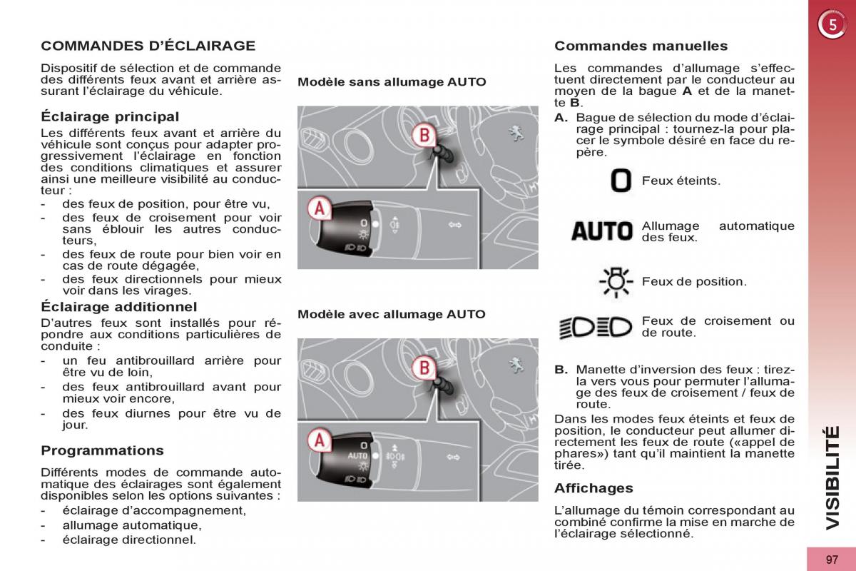 Peugeot 3008 Hybrid manuel du proprietaire / page 99