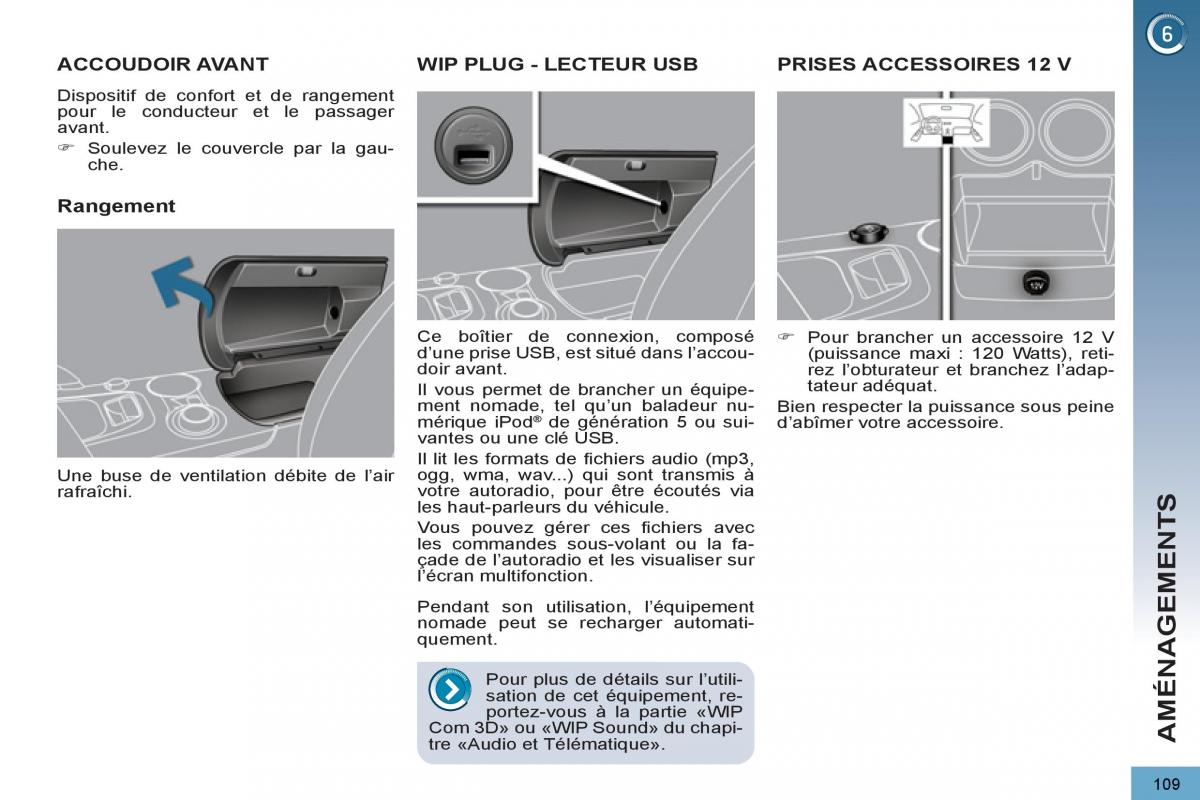 Peugeot 3008 Hybrid manuel du proprietaire / page 111