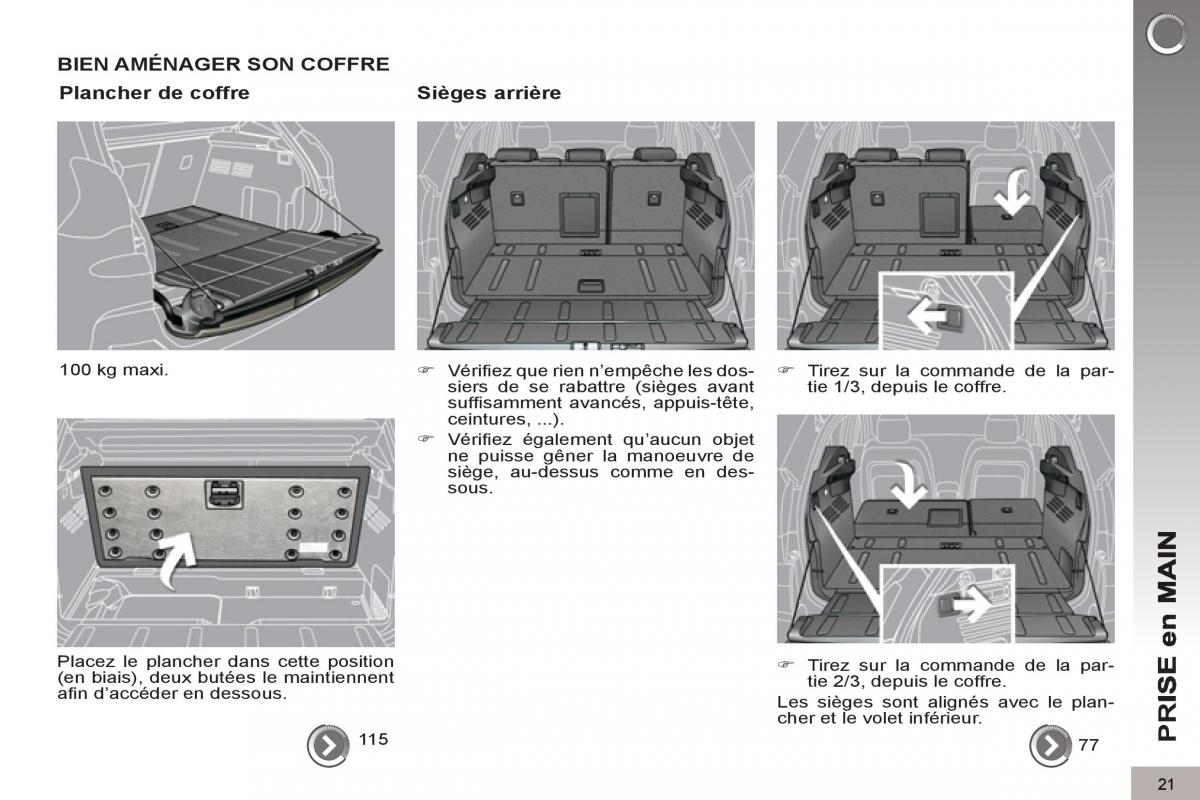 Peugeot 3008 Hybrid manuel du proprietaire / page 23