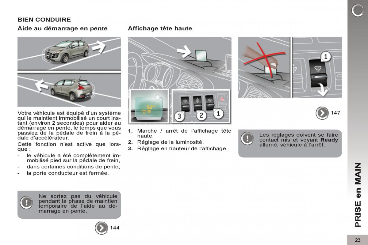 Peugeot 3008 Hybrid manuel du proprietaire / page 25