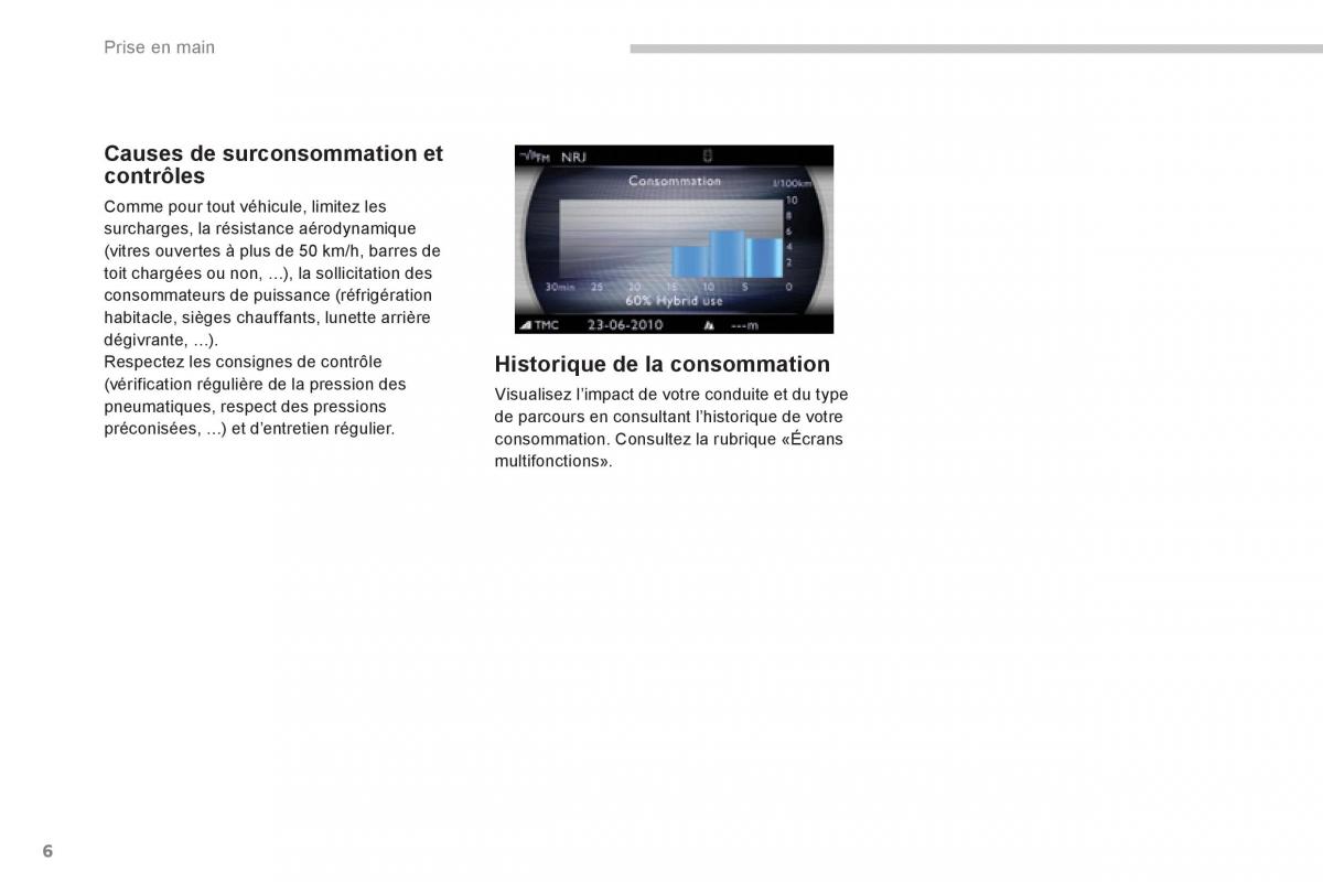 Peugeot 3008 FL Hybrid manuel du proprietaire / page 8