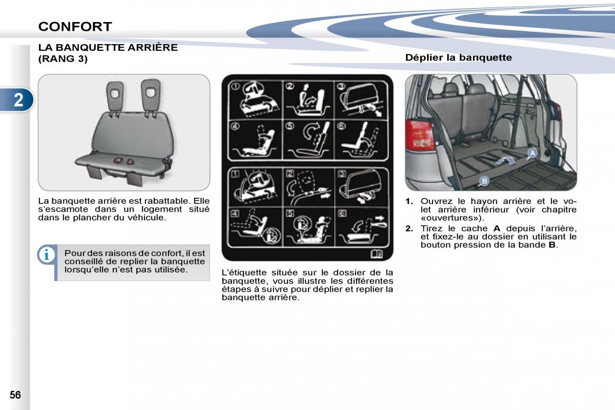 manual Peugeot 4007 manuel du proprietaire / page 55