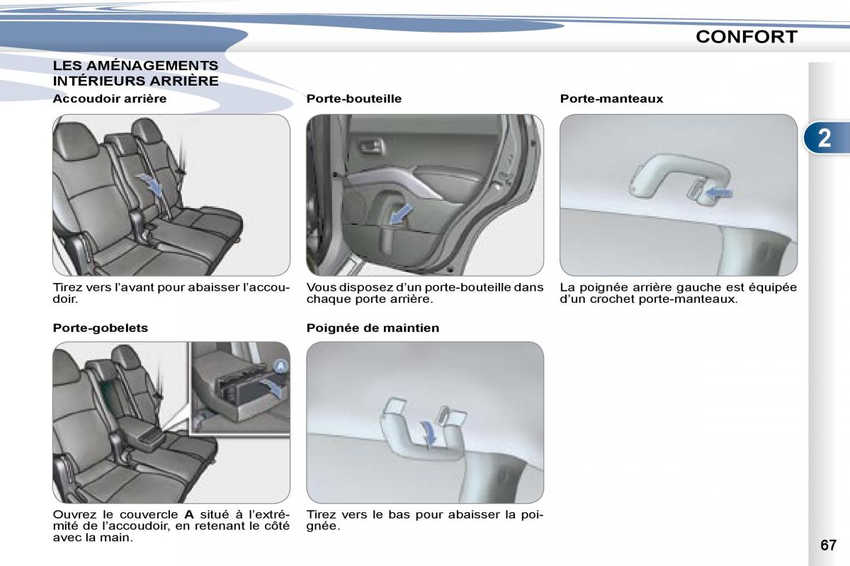 manual Peugeot 4007 manuel du proprietaire / page 66