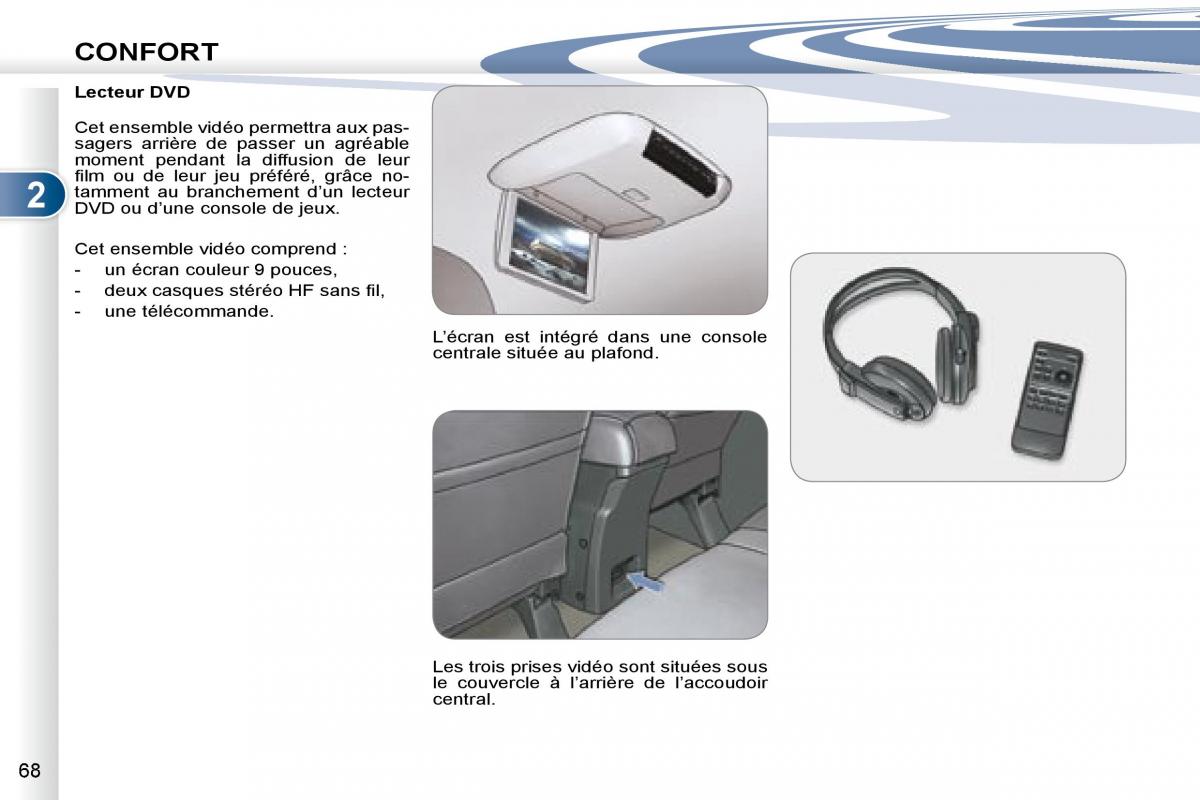 manual Peugeot 4007 manuel du proprietaire / page 67